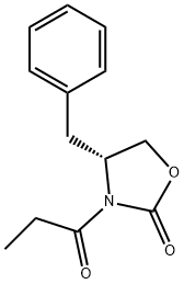 (R)-(-)-4-BENZYL-3-PROPIONYL-2-OXAZOLIDINONE Struktur