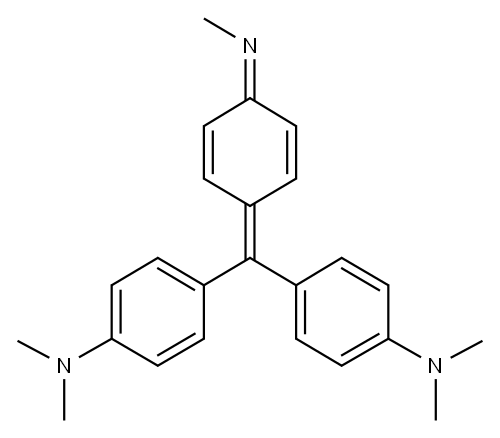 塩基性紫1 化学構造式