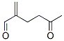 Hexanal, 2-methylene-5-oxo- (9CI) Structure