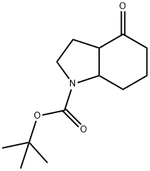 1H-Indole-1-carboxylic acid, octahydro-4-oxo-, 1,1-diMethylethyl ester|4-氧代八氢-1H-吲哚-1-甲酸叔丁酯
