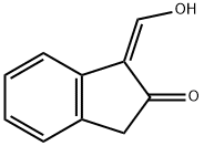2H-Inden-2-one, 1,3-dihydro-1-(hydroxymethylene)-, (Z)- (9CI) Structure