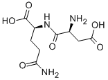 H-ASP-GLN-OH Struktur