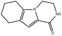 3,4,6,7,8,9-hexahydropyrazino[1,2-a]indol-1(2H)-one Structure