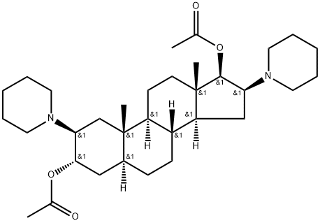 (2b,3a,16b,17b)-2,16-Bispiperidino-3,17-diacetoxy-5-androstane|(2b,3a,16b,17b)-2,16-双(哌啶基)-3,17-二乙酰氧基-5-雄甾烷