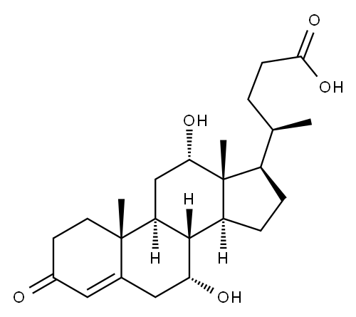 7a,12a-Dihydroxy-3-oxo-4-cholenoic acid|