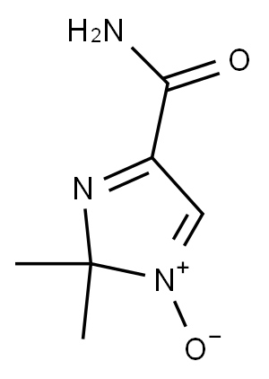 2H-Imidazole-4-carboxamide,2,2-dimethyl-,1-oxide(9CI) Structure