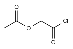 Acetoxyacetyl chloride Structure