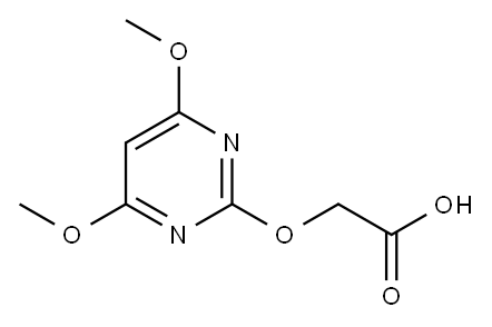 Acetic acid, [(4,6-dimethoxy-2-pyrimidinyl)oxy]- (9CI)|