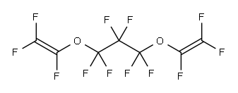 1,1,2,2,3,3-hexafluoro-1,3-bis[(trifluorovinyl)oxy]propane Structure