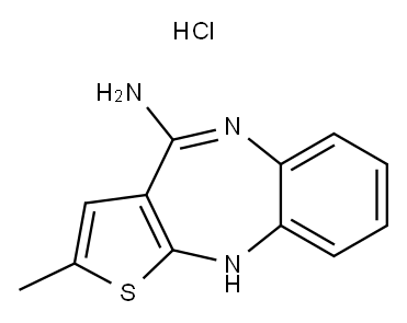 4-アミノ-2-メチル-10H-チエノ[2,3-B][1,5]ベンゾジアゼピン塩酸塩