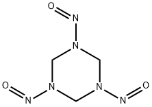 hexahydro-1,3,5-trinitroso-1,3,5-triazine Structure