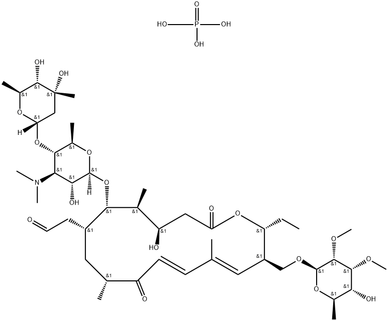Tylosin phosphate  Struktur