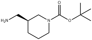 (S)-N-Boc-3-aminomethylpiperidine Structure