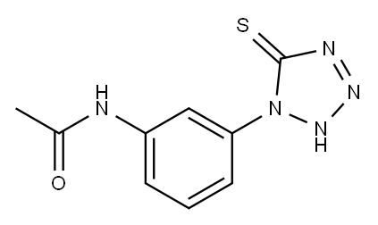 N-[3-(5-Mercapto-1H-1,2,3,4-tetraazol-1-yl)phenyl]acetamide|1-(3-乙酰胺基)苯基-5-巯基四氮唑
