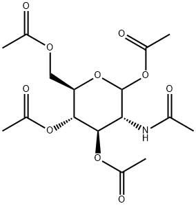 2-Acetamido-2-deoxy-1,3,4,6-tetra-0-acetyl-alpha-D-glucopyranose|2-乙酰氨基-1,3,4,6-O-四乙酰基-2-脱氧-ALPHA-D-吡喃葡萄糖
