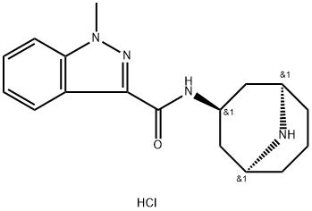 N-[(1R,3r,5S)-9-azabicyclo[3.3.1]non-3-yl]-1-Methyl-1H-indazole-3-carboxaMide hydrochloride price.