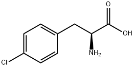 L-4-Chlorophenylalanine Struktur
