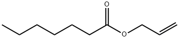 Allyl heptanoate Struktur
