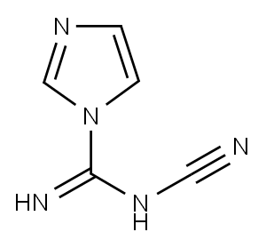 1H-Imidazole-1-carboximidamide,N-cyano- Structure