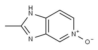 1H-Imidazo[4,5-c]pyridine,2-methyl-,5-oxide(9CI) Structure