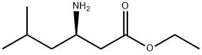Hexanoic acid, 3-aMino-5-Methyl-, ethyl ester, (R)- Structure