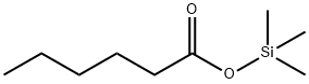 Hexanoic acid trimethylsilyl ester Structure
