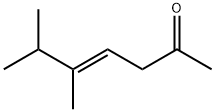 4-Hepten-2-one, 5,6-dimethyl-, (E)- (9CI) Structure
