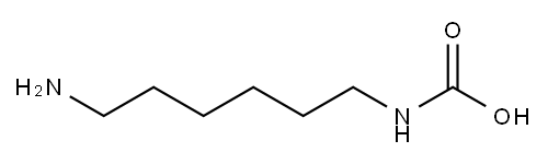 (6-Aminohexyl)carbamic acid Structure