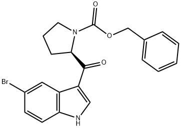 (R)-5-BROMO-3-[(1-METHYL-2-PYRROLIDINYL)METHYL]-1H-INDOLE Struktur