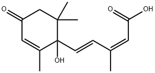 Abscisic acid Struktur