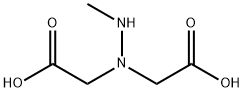 Acetic acid, 2,2-(methylhydrazono)bis- (9CI) Structure