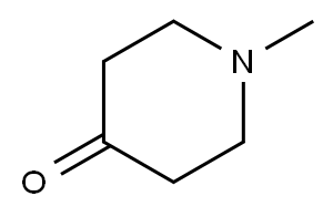1-Methyl-4-piperidone Structure