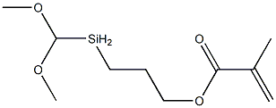 3-Methacryloxypropylmethyldimethoxysilane Struktur