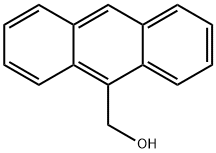 9-Anthracenemethanol Struktur