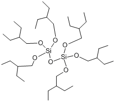 HEXAKIS(2-ETHYLBUTOXY)DISILOXANE Structure