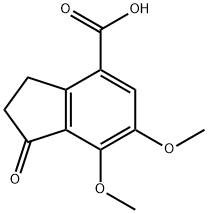 1H-Indene-4-carboxylic acid, 2,3-dihydro-6,7-dimethoxy-1-oxo-|2,3-二氢-6,7-二甲氧基-1-氧代-1H-茚-4-羧酸