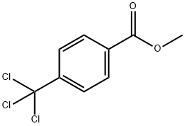 4-(トリクロロメチル)安息香酸メチル 化学構造式