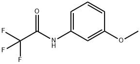 AcetaMide, 2,2,2-trifluoro-N-(3-Methoxyphenyl)- Structure