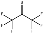 1,1,1,3,3,3-Hexafluoropropane-2-thione 结构式