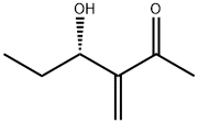 2-Hexanone, 4-hydroxy-3-methylene-, (S)- (9CI) 结构式