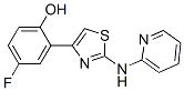 2-(2-Aanilino-4-thiazolyl)-4-fluorophenol|