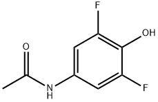 Acetamide,  N-(3,5-difluoro-4-hydroxyphenyl)- Structure