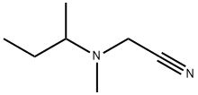Acetonitrile, [methyl(1-methylpropyl)amino]- (9CI)|