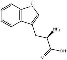D(+)-Tryptophan Struktur