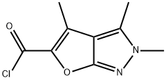 2H-Furo[2,3-c]pyrazole-5-carbonyl chloride, 2,3,4-trimethyl- (9CI)|