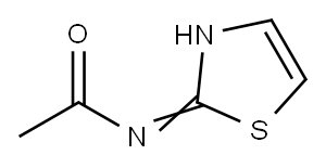 Acetamide,  N-2(3H)-thiazolylidene- Structure