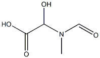 Acetic acid, (formylmethylamino)hydroxy- (9CI) Structure