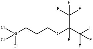 Trichlor[3-[1,2,2,2-tetrafluor-1-(trifluormethyl)ethoxy]propyl]silan