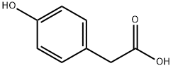 4-Hydroxyphenylacetic acid Struktur