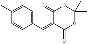2,2-Dimethyl-5-[(4-methylphenyl)methylene]-1,3-dioxane-4,6-dione|2,2-二甲基-5-(4-甲基苯亚甲基)-1,3-二氧六环-4,6-二酮